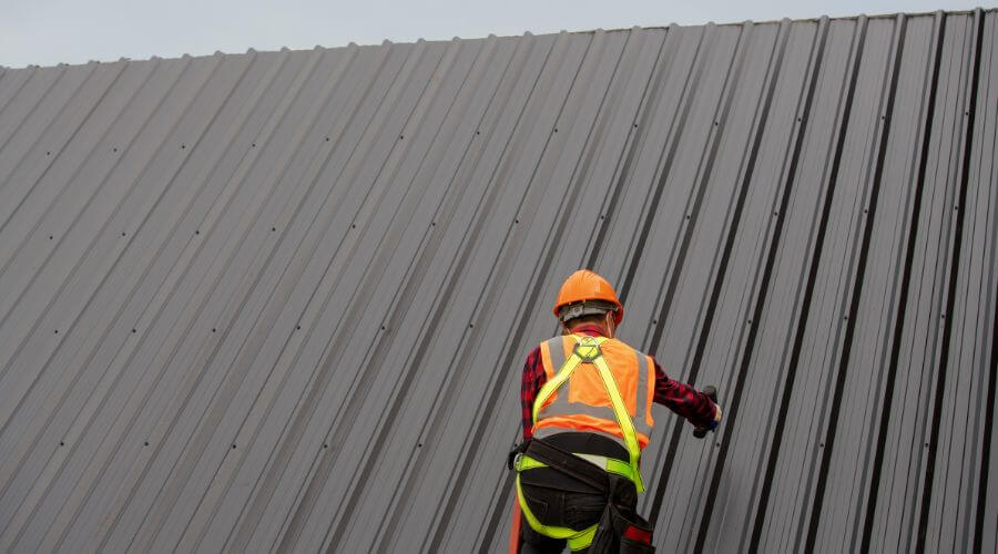 Professional metal roof installation in Nevada